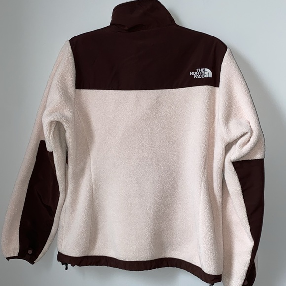 The North Face Denali women’s fleece polartec zip front jacket - pink/brown - Picture 5 of 9